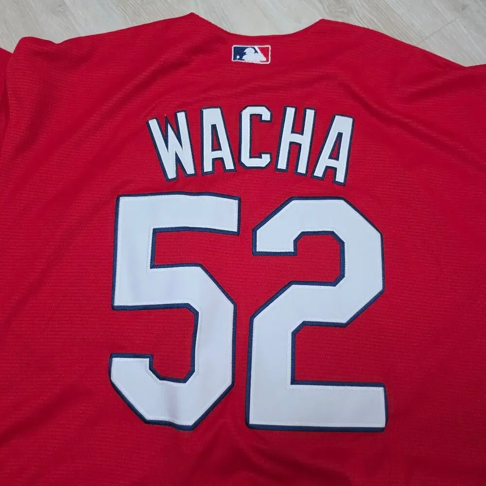 Michael Wacha St. Louis Cardinals Jersey Number 52 Majestic MLB Size XL